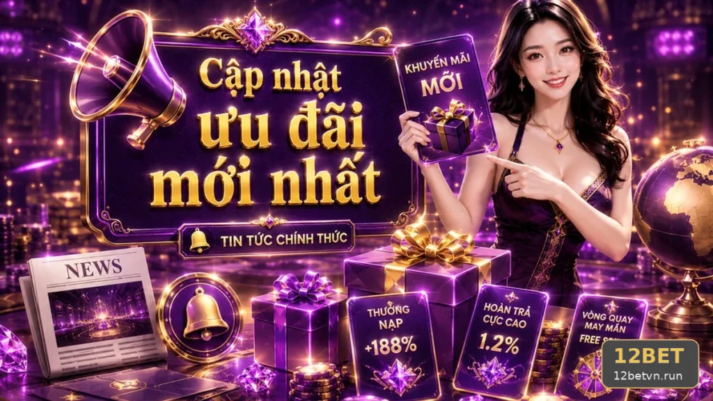 Khuyến Mãi 12BET Tại 12betvn.run: Đọc Chi Tiết Giao Diện Ưu Đãi, Kiểm Tra Trò Chơi Hợp Lệ Và Trường Hợp Bị Loại Trừ Qua Góc Kiểm Chứng Theo Tên Miền