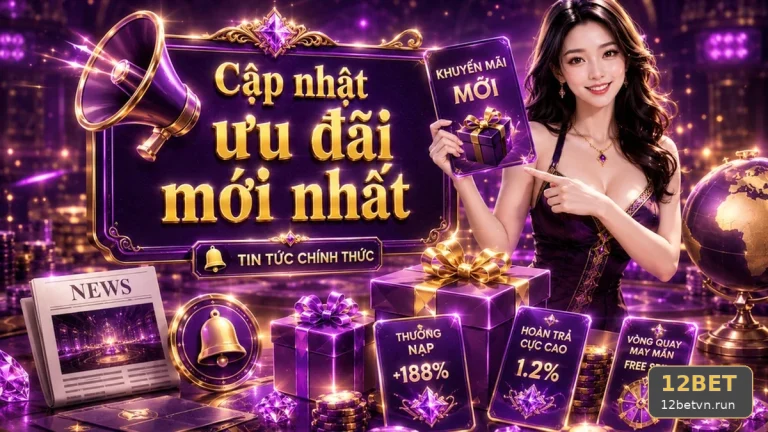 Khuyến Mãi 12BET Tại 12betvn.run: Đọc Chi Tiết Giao Diện Ưu Đãi, Kiểm Tra Trò Chơi Hợp Lệ Và Trường Hợp Bị Loại Trừ Qua Góc Kiểm Chứng Theo Tên Miền