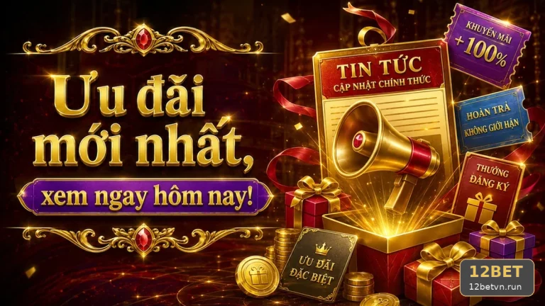 Khuyến Mãi 12BET Tại 12betvn.run: Kiểm Soát Ngân Sách Khi Đọc Tin Mới Và Điều Kiện Nhận Thưởng — Góc Kiểm Chứng Theo Tên Miền